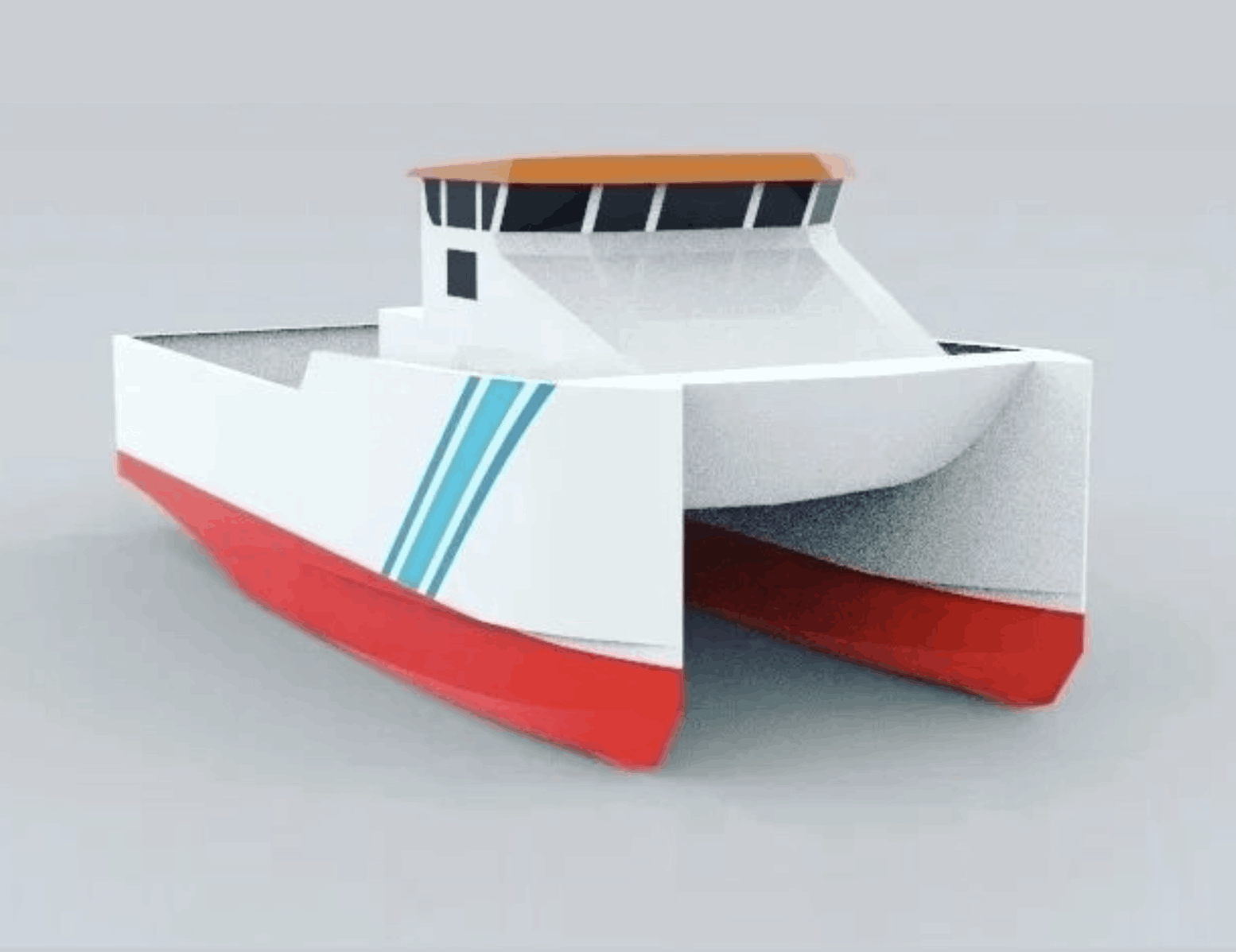 3D design catamaran