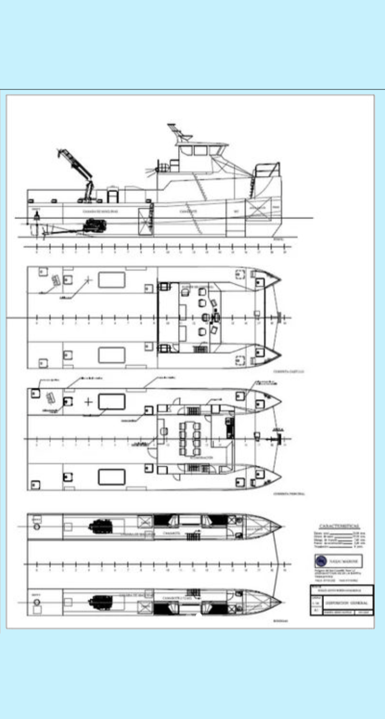 dibujos de catamaran Nasai