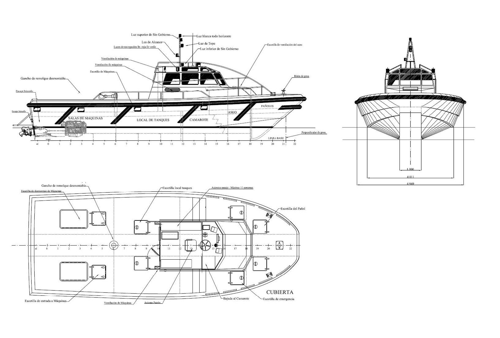 draw design of ship